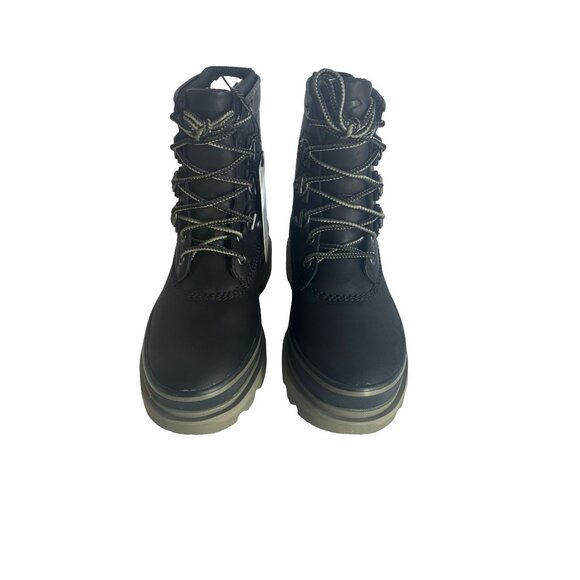 Sorel Winter Boots Lennox Street Boots Size 6 Black/Sage Waterproof New - Picture 2 of 8